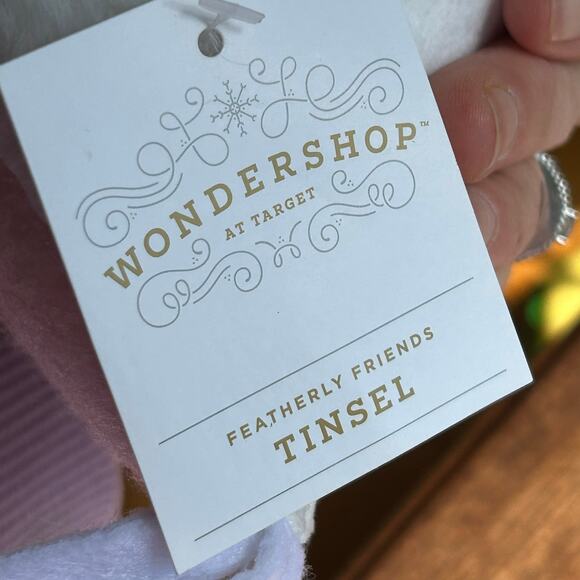 Wondershop Featherly Friends 2023 Christmas String Lights Bird Tinsel NWT - Picture 9 of 9